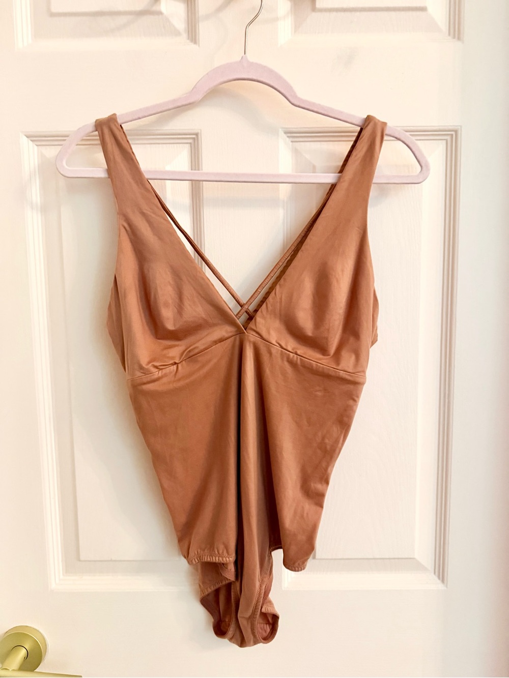 Beige aerie sunnie bodysuit